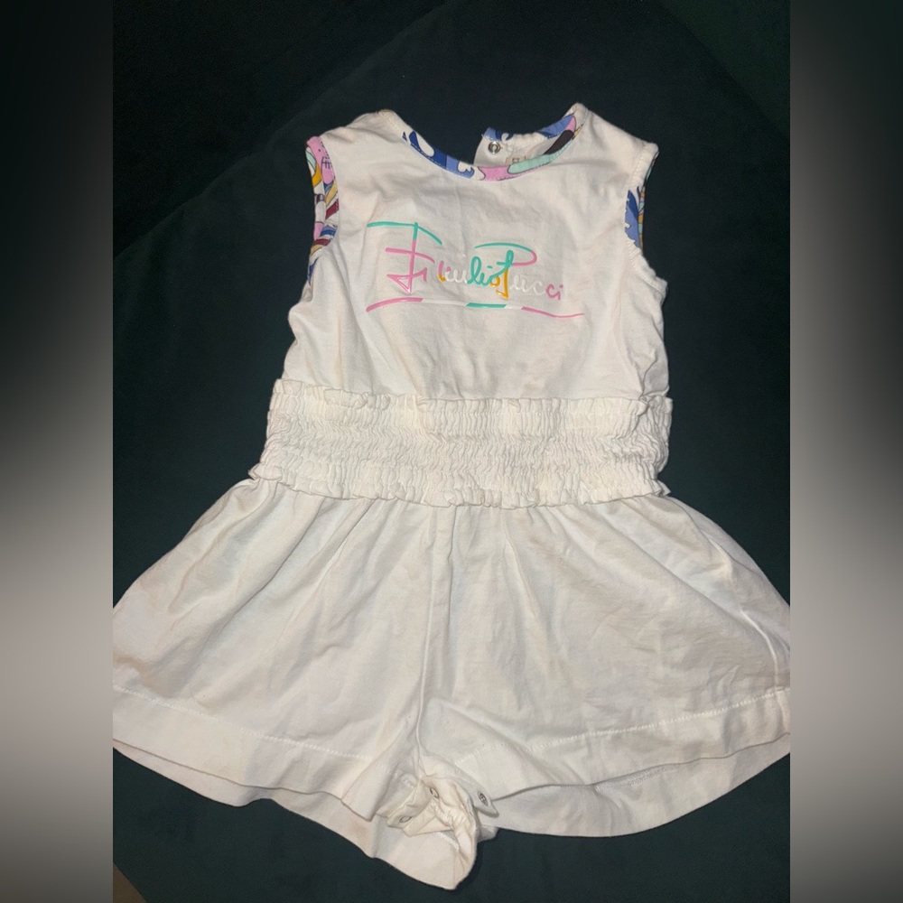Emilio Pucci baby girl romper